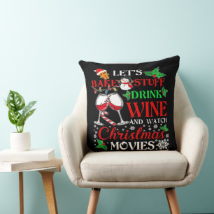 Christmas movie  throw pillow