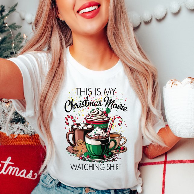 Christmas Movie Watching T-Shirt (Creator Uploaded)