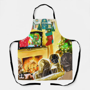 Christmas Movies Apron