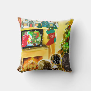 Christmas Movies Throw Pillow
