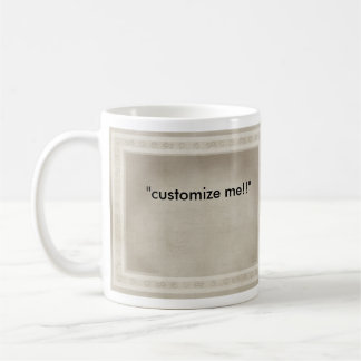 Christmas_Mug_Blank, "customize me!!" Coffee Mug
