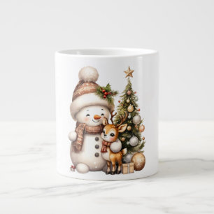 Christmas Mug Festive Holiday Coffee Cup by Kali
