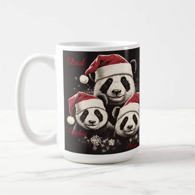 Christmas Mug for Dads and 2 Kids (Left)