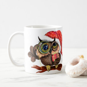 Christmas Mug Gift Baby Owls with Gifts