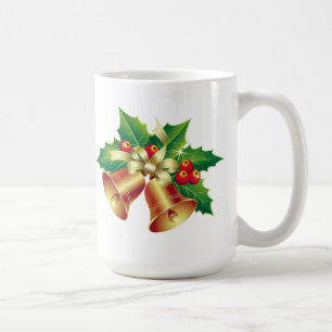 Christmas Mug-Holly Bells Coffee Mug