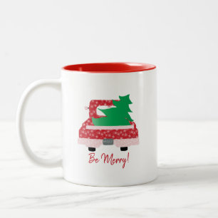 Christmas Mug Red Truck