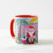 Christmas Mug, Santa, Trailer, Flamingo, Funny