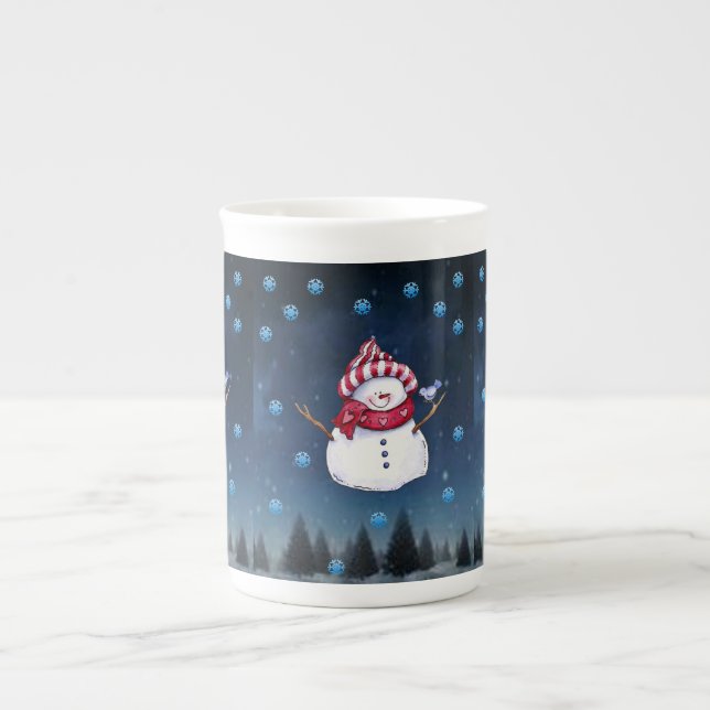 Christmas Mug Snowman (Front)