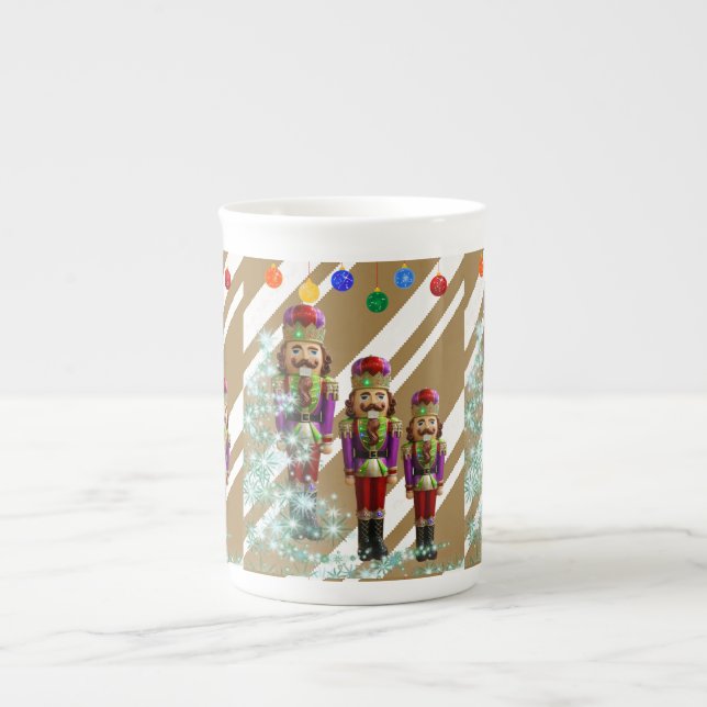 Christmas Mug, Soldier Bone China Mug (Front)