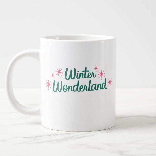 Christmas Mug – Sweet Holiday Cocoa & Coffee Cup (Gauche)