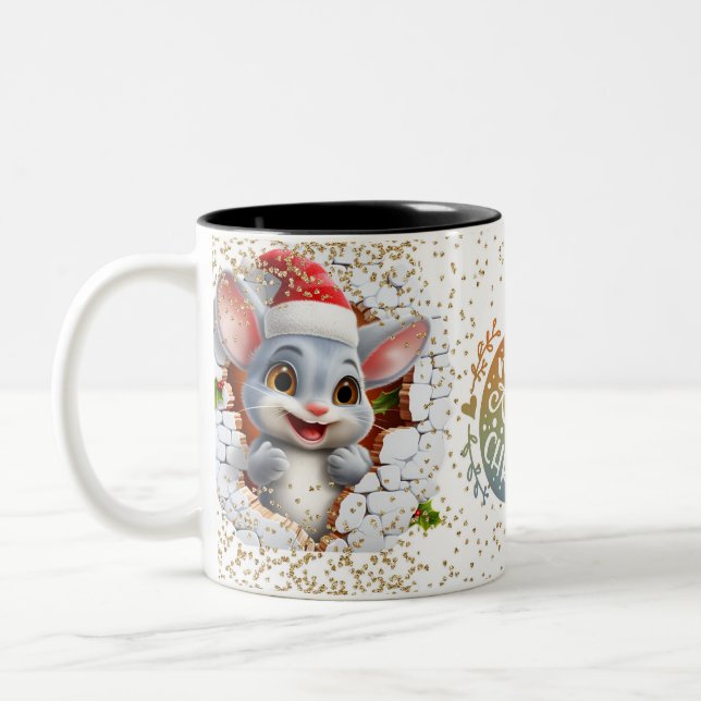 Christmas Mugs | Merry Christmas Mug | Christmas (Gauche)