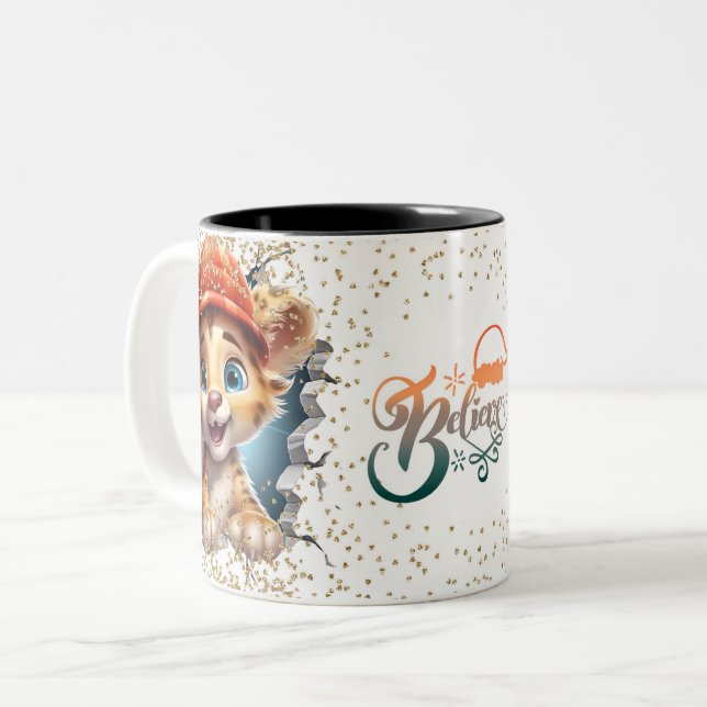Christmas Mugs | Merry Christmas Mug | Christmas (Devant gauche)