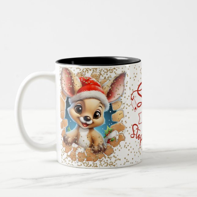 Christmas Mugs | Merry Christmas Mug | Christmas (Gauche)