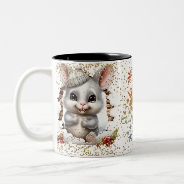 Christmas Mugs | Merry Christmas Mug | Christmas (Gauche)