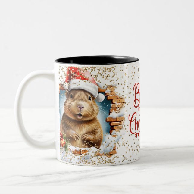 Christmas Mugs | Merry Christmas Mug | Christmas (Gauche)