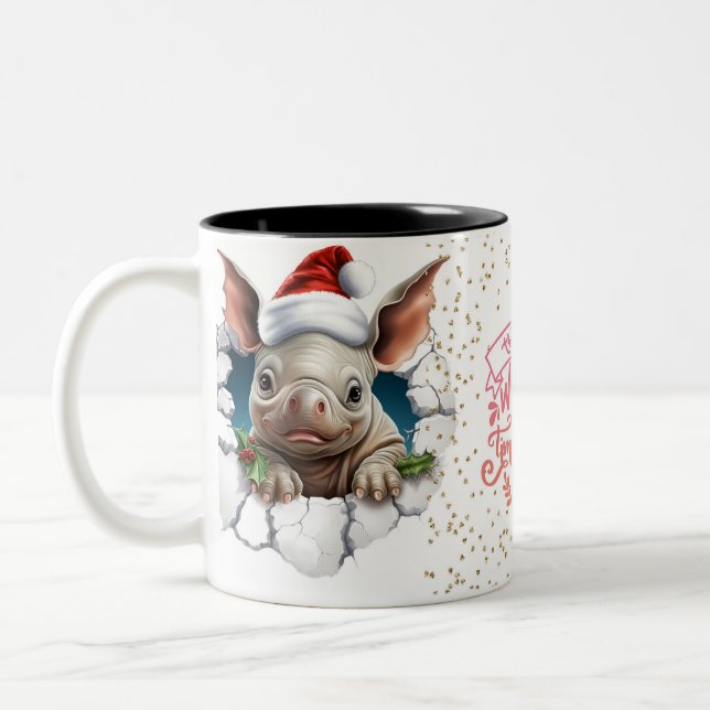 Christmas Mugs | Merry Christmas Mug | Christmas (Gauche)