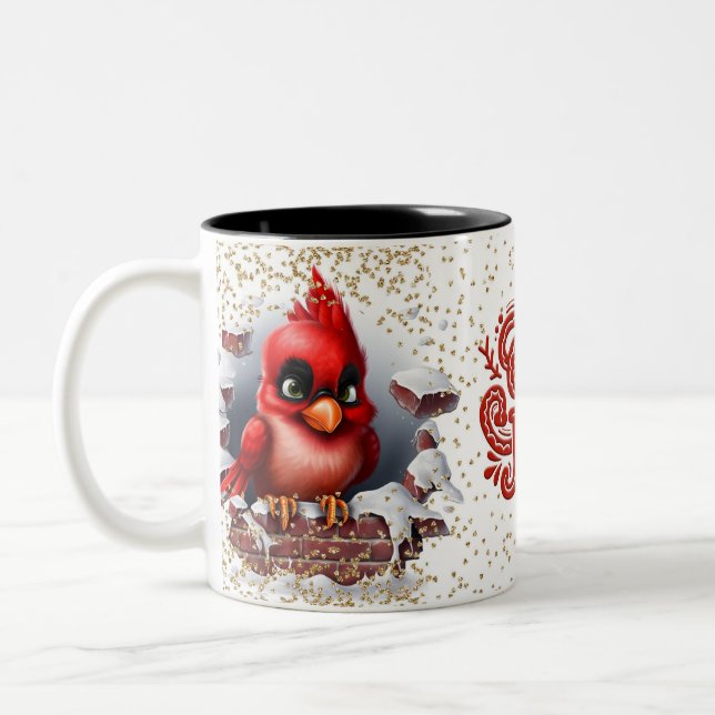 Christmas Mugs | Merry Christmas Mug | Christmas (Gauche)