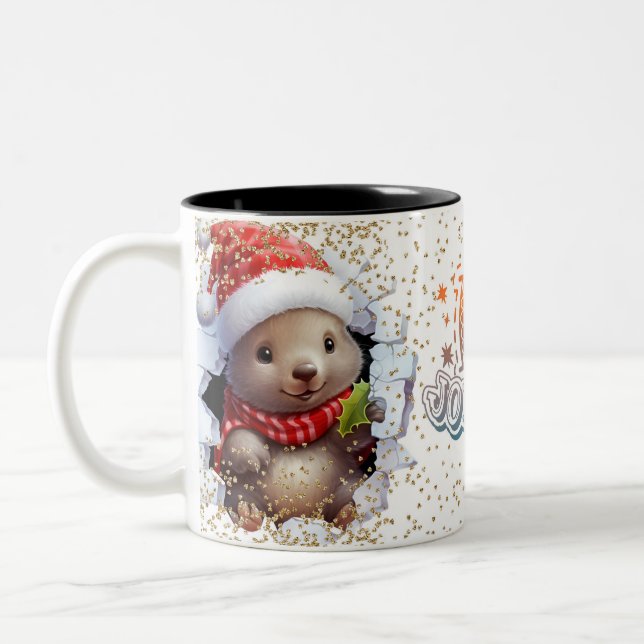 Christmas Mugs | Merry Christmas Mug | Christmas (Gauche)