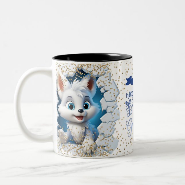 Christmas Mugs | Merry Christmas Mug | Christmas (Gauche)