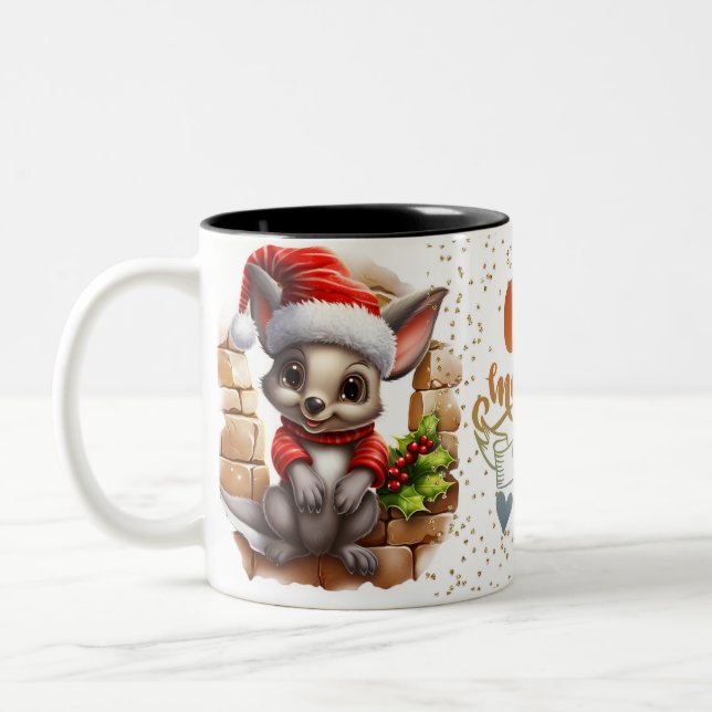Christmas Mugs | Merry Christmas Mug | Christmas (Gauche)