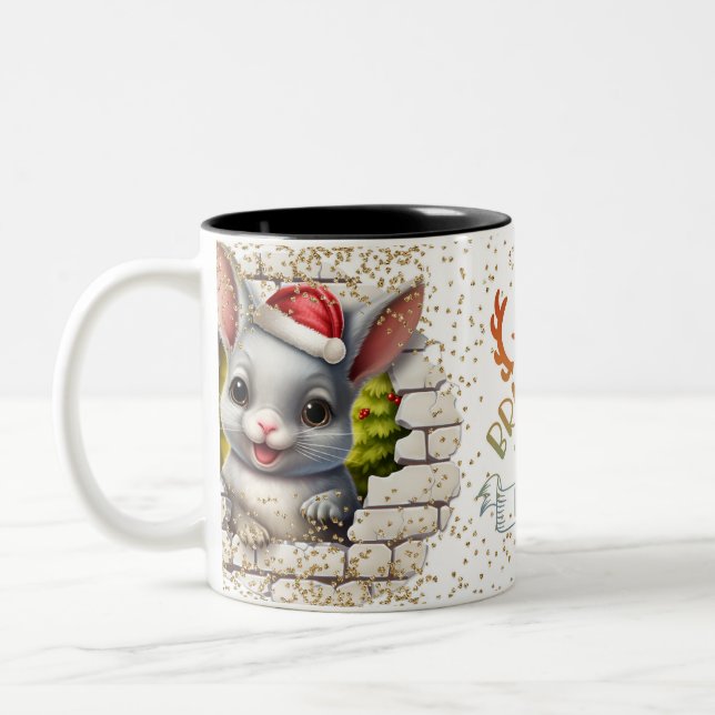 Christmas Mugs | Merry Christmas Mug | Christmas (Gauche)
