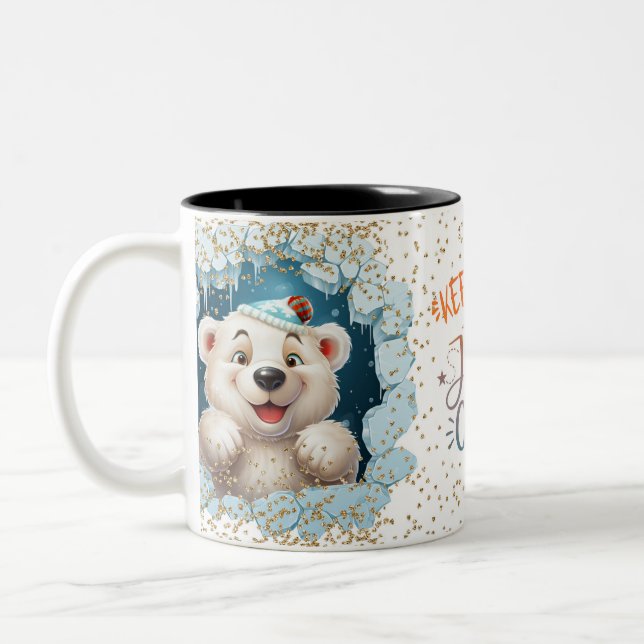 Christmas Mugs | Merry Christmas Mug | Christmas (Gauche)