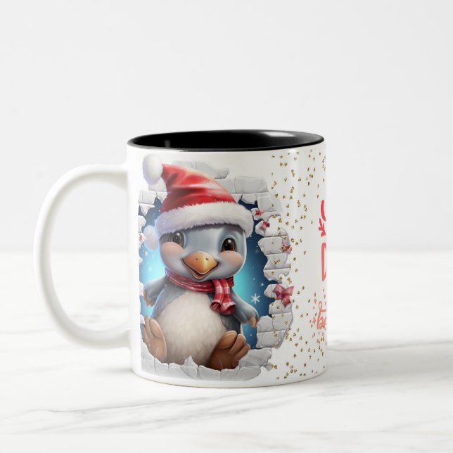 Christmas Mugs | Merry Christmas Mug | Christmas (Gauche)