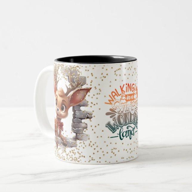 Christmas Mugs | Merry Christmas Mug | Christmas (Devant gauche)