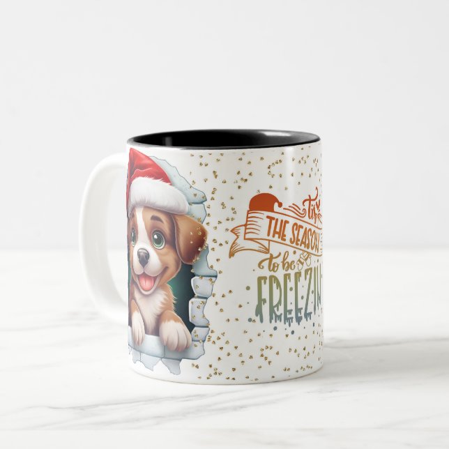 Christmas Mugs | Merry Christmas Mug | Christmas (Devant gauche)