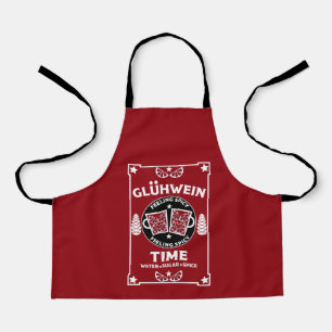 Christmas Mulled Red Wine Glühwein Apron