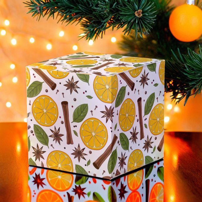Christmas mulled wine spicy white favor box (Christmas mulled wine spicy white favor boxes
)