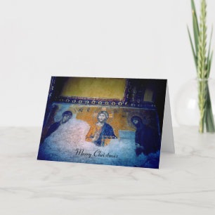 christmas mural holiday card