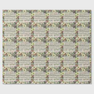 Christmas Music, Joy to the World, Wrapping Paper