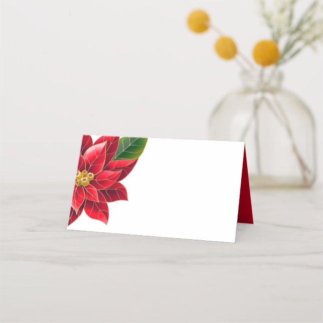 Christmas Name Place Card (Front)