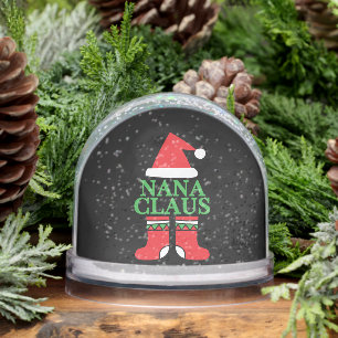 Christmas Nana Claus Snowglobe