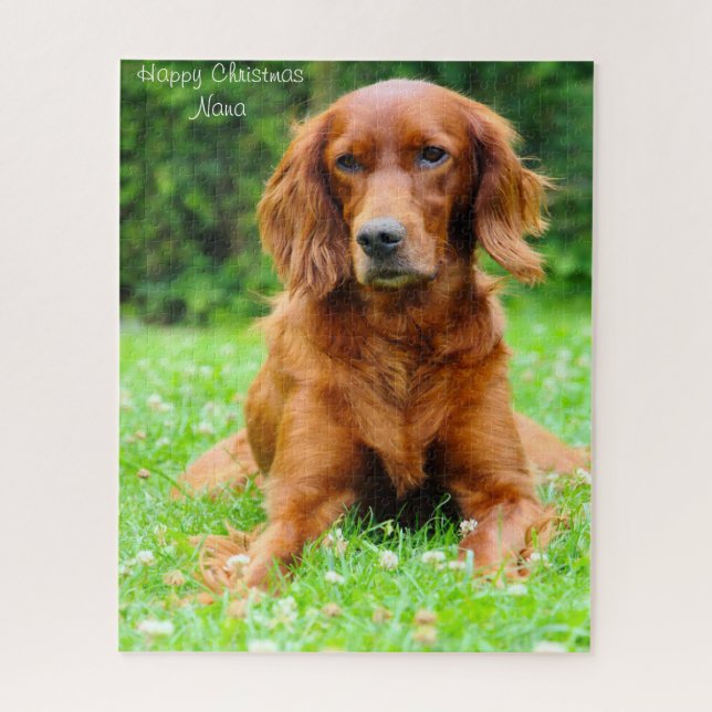 Christmas Nana. Jigsaw Puzzle (Vertical)