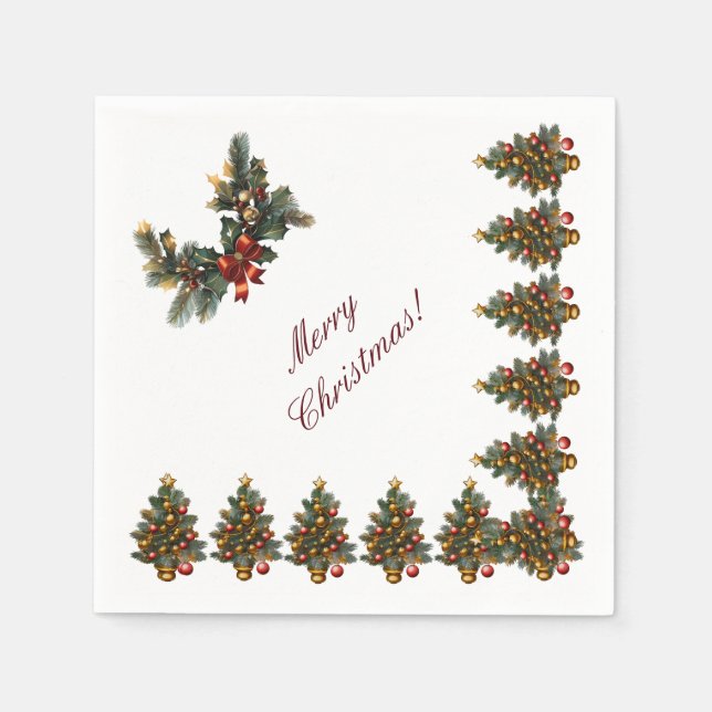 Christmas  napkin (Front)