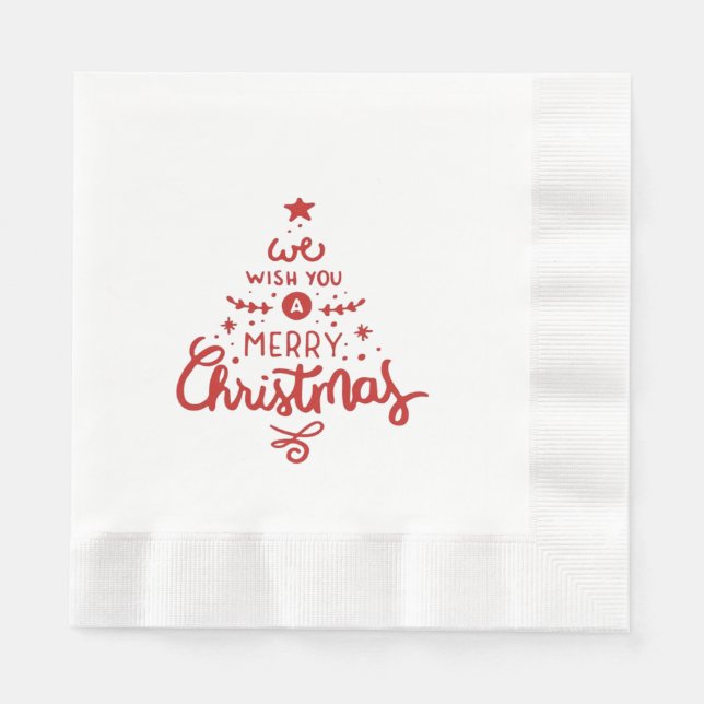Christmas  napkin (Front)