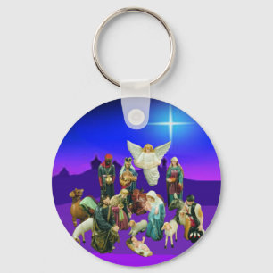 Christmas Nativaty Scene Keychain