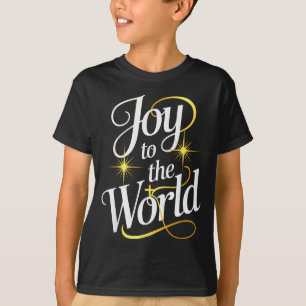 Christmas Nativity Christian Birth Of Jesus Joy To T-Shirt