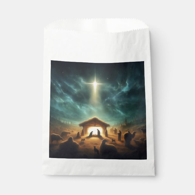Christmas/Nativity/Jesus Favour Bag (Front)