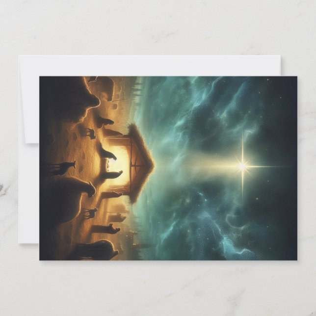 Christmas/Nativity/Jesus Holiday Card (Front)