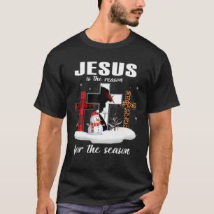 Christmas Nativity Jesus Is The Reason For The Sea T-Shirt