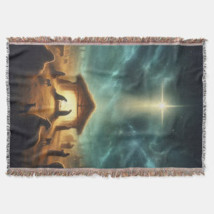Christmas/Nativity/Jesus Throw Blanket