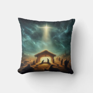 Christmas/Nativity/Jesus Throw Pillow