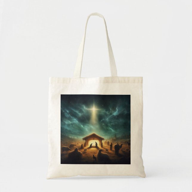 Christmas/Nativity/Jesus Tote Bag (Front)