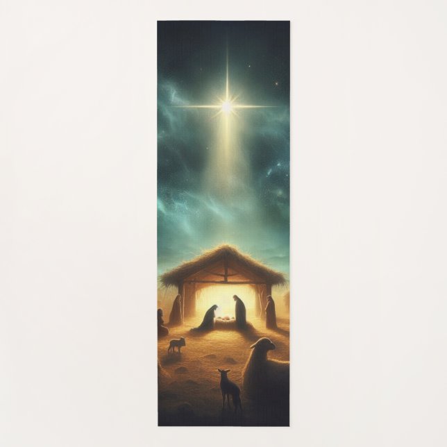 Christmas/Nativity/Jesus Yoga Mat (Front)