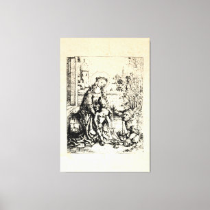 Christmas Nativity Madonna and Child Virgin Mary Canvas Print