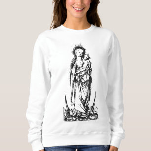 Christmas Nativity Madonna and Child Virgin Mary Sweatshirt