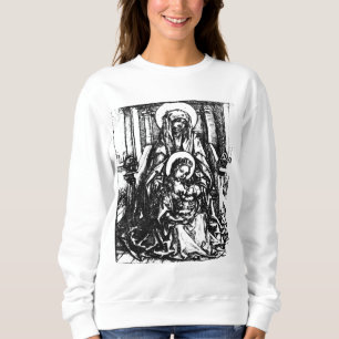 Christmas Nativity Madonna and Child Virgin Mary   Sweatshirt